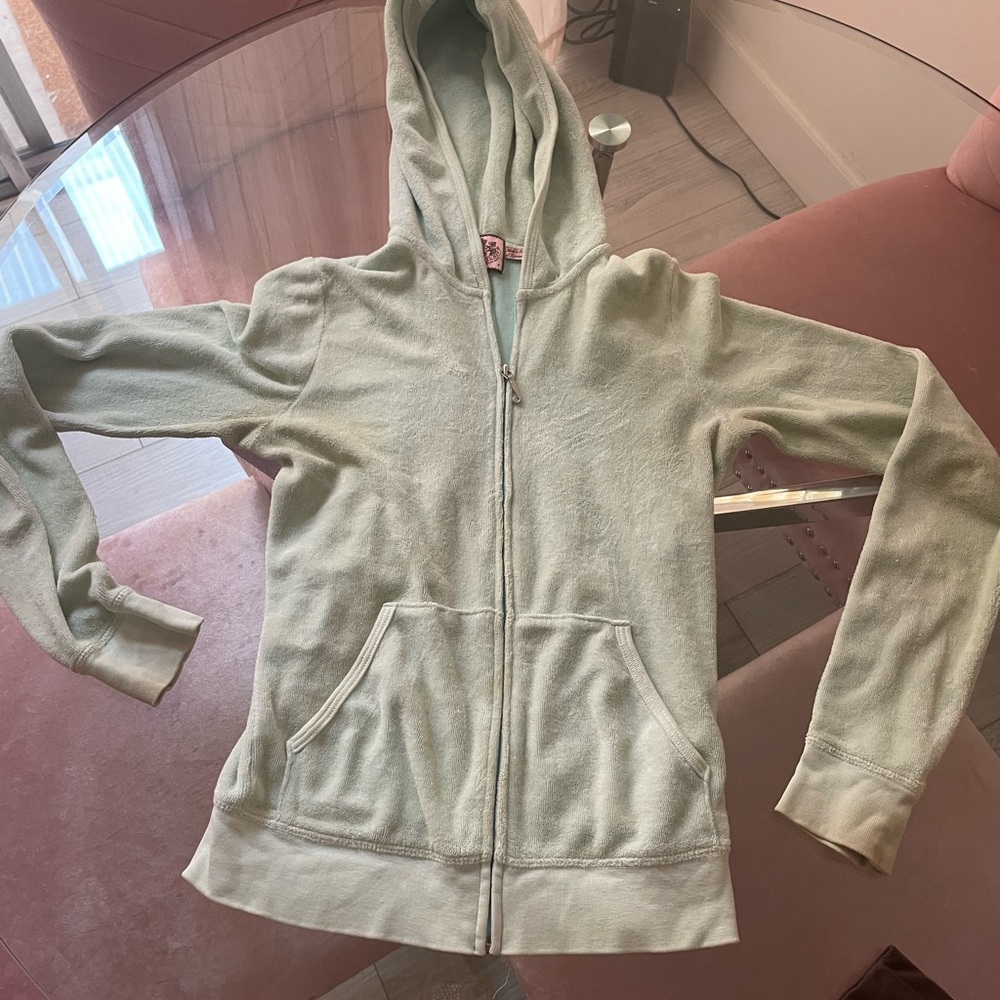 Juicy Couture Terry zip up hoodie